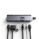 HYPER DUO PRO 7-in-2 USB-C Hub USB Type-C 104 Mbit/s Grey HYPER DUO PRO 7-in-2 USB-C Hub USB Type-C 104 Mbit/s Grey