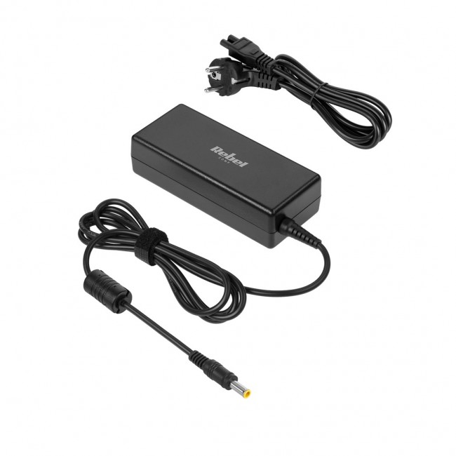 Rebel Laptop Power Adapter for SAMSUNG 90 W / 19 V / 4.74 A / 5.5x3 mm HQ Rebel Laptop Power Adapter for SAMSUNG 90 W / 19 V / 4.74 A / 5.5x3 mm HQ