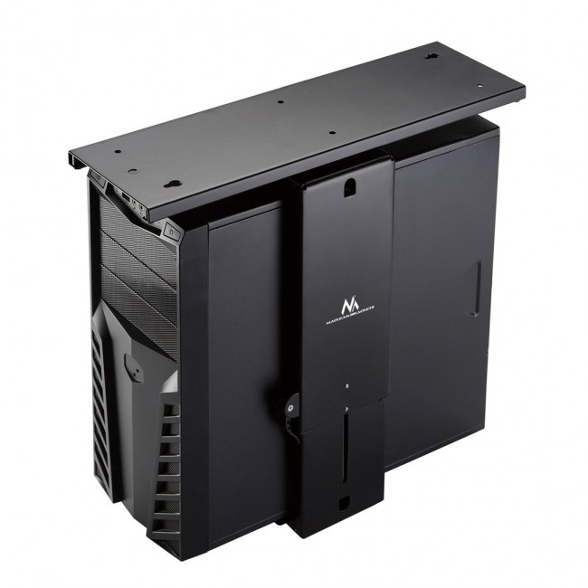 Maclean MC-885 B Under Desk Computer Holder Black Adjustable Max. 10kg. Maclean MC-885 B Under Desk Computer Holder Black Adjustable Max. 10kg.