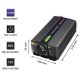 Qoltec Monolith power adapter/inverter Auto/Indoor 600 W Black Qoltec Monolith power adapter/inverter Auto/Indoor 600 W Black