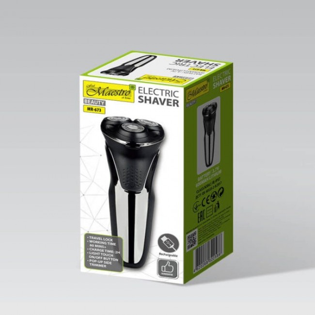 MAESTRO MR-673 USB electric shaver MAESTRO MR-673 USB electric shaver