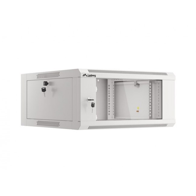 Lanberg WFFA-5604-10S rack cabinet 4U Wall mounted rack Grey Lanberg WFFA-5604-10S rack cabinet 4U Wall mounted rack Grey
