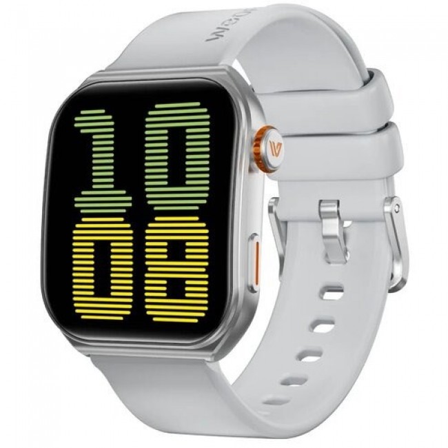 Weofly Edge 2 Smartwatch - Multifunction Watch Bluetooth BT5.3 Silver Weofly Edge 2 Smartwatch - Multifunction Watch Bluetooth BT5.3 Silver