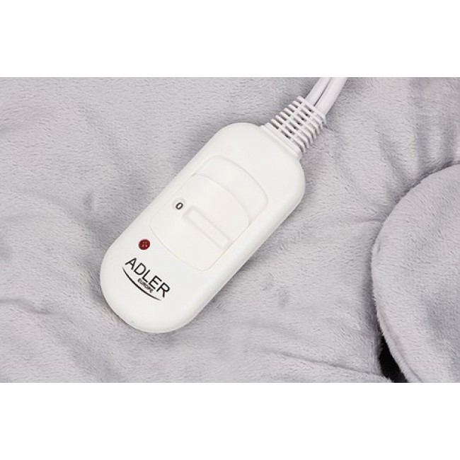 Adler AD 7403 electric foot warmer 80 W Grey Adler AD 7403 electric foot warmer 80 W Grey