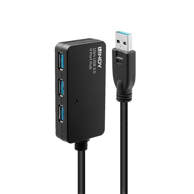 Lindy 10m USB 3.0 Active Extension Pro Hub Lindy 10m USB 3.0 Active Extension Pro Hub