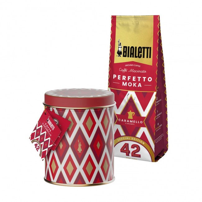 Bialetti Perfetto Moka Caramello Ground coffee 250 g Bialetti Perfetto Moka Caramello Ground coffee 250 g
