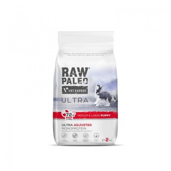 RAW PALEO Ultra Medium&Large Puppy Beef - dry food for puppies - 2 kg