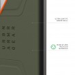 UAG Civilian Magnet - etui z wbudowanym modu em magnetycznym do Samsung Galaxy S26 Ultra (olive/orange)