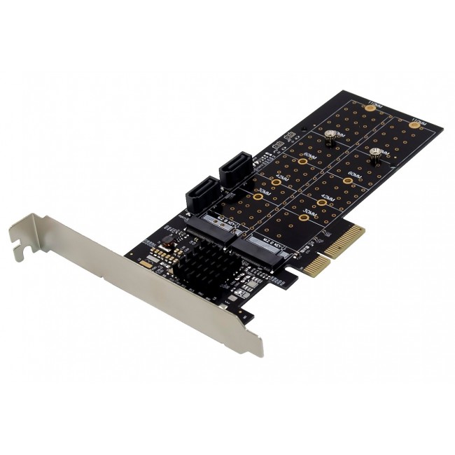 Dawicontrol DC-644E RAID BLISTER RAID controller PCI Express x4 2.0 6 Gbit/s Dawicontrol DC-644E RAID BLISTER RAID controller PCI Express x4 2.0 6 Gbit/s