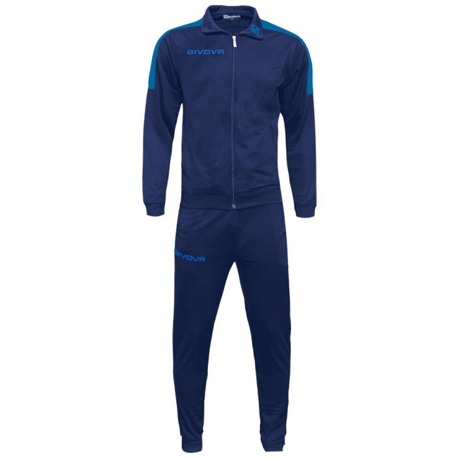 Givova Tuta Revolution Tracksuit navy-blue TR033 0402 S Givova Tuta Revolution Tracksuit navy-blue TR033 0402 S
