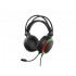 S UCHAWKI NAUSZNE GENESIS NEON 614 RGB USB Z MIKROFONEM POD WIETLENIE CZARNE