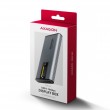 Axagon EEM2-SD2 USB-C 10Gbps - M.2 NVMe & SATA SSD DISPLAY box