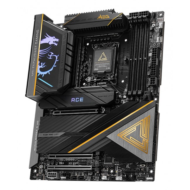 MSI MEG Z890 ACE motherboard Intel Z890 LGA 1851 (Socket V1) ATX