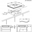 Electrolux Serie 700 EIS62453IZ Black Built-in 60 cm Zone induction hob 4 zone(s)