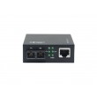LevelOne Smart Gigabit RJ45-SC Media Converter, Multi-Mode Fiber, 850nm, 500M, Compatible with 19-inch rack-mountable chassis