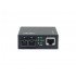 LevelOne Smart Gigabit RJ45-SC Media Converter, Multi-Mode Fiber, 850nm, 500M, Compatible with 19-inch rack-mountable chassis