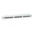 Equip 24-Port Cat.6 Shielded Patch Panel, Light Grey