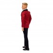 Barbie Signature 2026 Holiday Blonde Ken Collectible Fashion Doll wearing Full Suit with Red Jacket