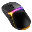 Glorious Gaming Model O3 Wireless Gaming Mouse - InfinitePlay Swappable Battery System, 8k Polling, 130M Click Optical Switches, Ultralight 66g, 30K DPI Optical Sensor, RGB - Black