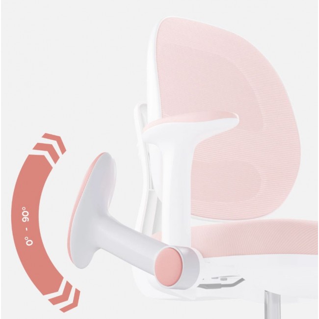 Junior 3.6 Pink swivel chair
