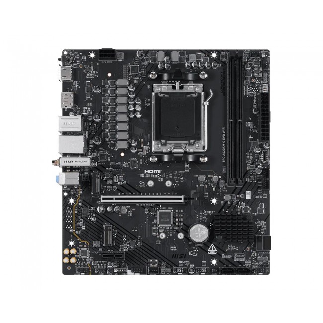 MSI Pro A620AM-G EVO WIFI AMD A620A Socket AM5 micro ATX
