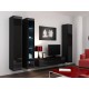 Cama TV stand VIGO 140 30/140/40 black/black gloss