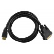 Lanberg CA-HDDV-20CU-0018-BK video cable adapter 1.8 m HDMI Type A (Standard) DVI-D Black