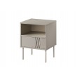 Bedside table 2 pcs. TRESSE 44x40x53 cashmere matt Bedside table 2 pcs. TRESSE 44x40x53 cashmere matt