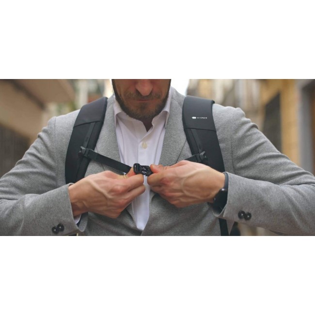 HYPER HyperPack Pro backpack Casual backpack Black Cordura, Nylon HYPER HyperPack Pro backpack Casual backpack Black Cordura, Nylon