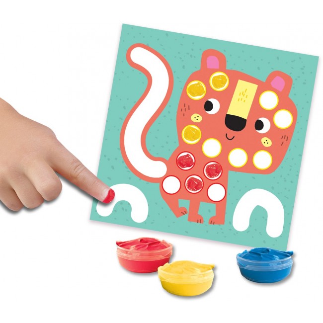 SES Creative My First - 3 in 1 Fingerpainting, colouring and sticking shapes SES Creative My First - 3 in 1 Fingerpainting, colouring and sticking shapes