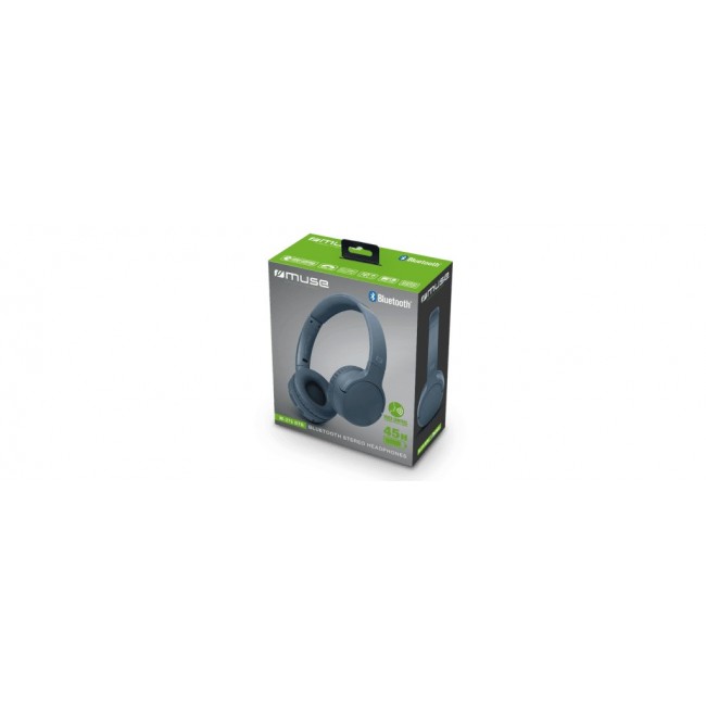 Muse M-272 BTB headphones/headset Wireless Head-band Music USB Type-C Bluetooth Blue Muse M-272 BTB headphones/headset Wireless Head-band Music USB Type-C Bluetooth Blue