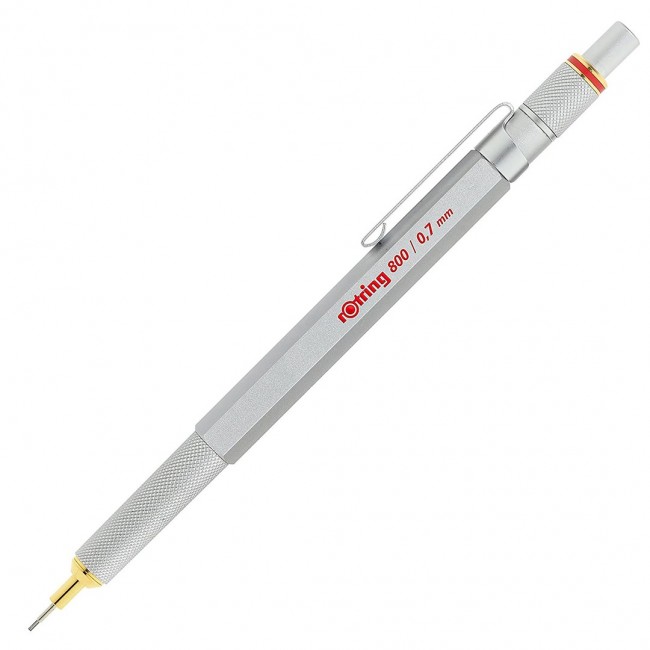 Automatic pencil Rotring 800 0.7 silver