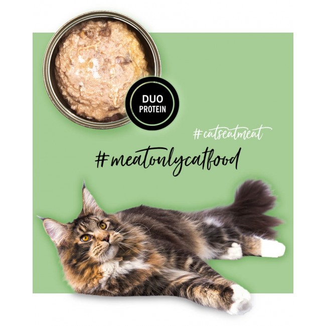 3COTY Chicken with goose - wet cat food - 80g 3COTY Chicken with goose - wet cat food - 80g