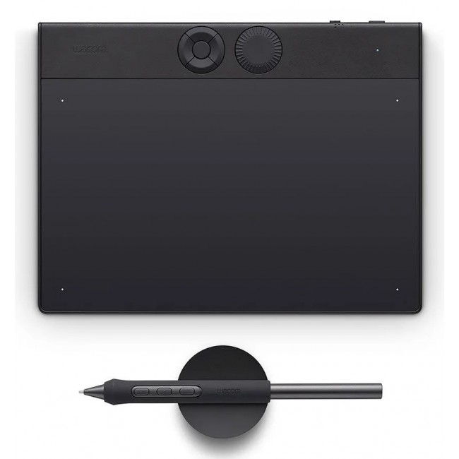 Wacom Intuos Pro Small 2025 graphic tablet Black 187 x 105 mm USB/Bluetooth
