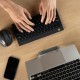 R-Go Tools Ergonomic keyboard R-Go Compact Break, compact keyboard with break software, QWERTY (US), Bluetooth, black
