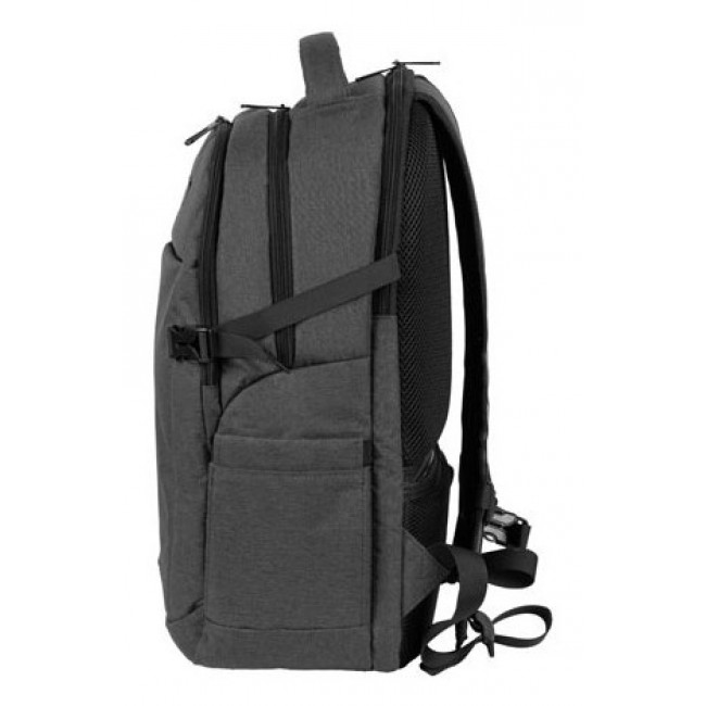 NATEC NTO-2226 backpack City backpack Black, Grey Polyester