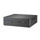 Shuttle XPC Nano PC NC40U5, Intel Core i5-1235U, 1x HDMI, 1x DP,1xUSB-C/DP, 6x USB3.2, 1x 2.5