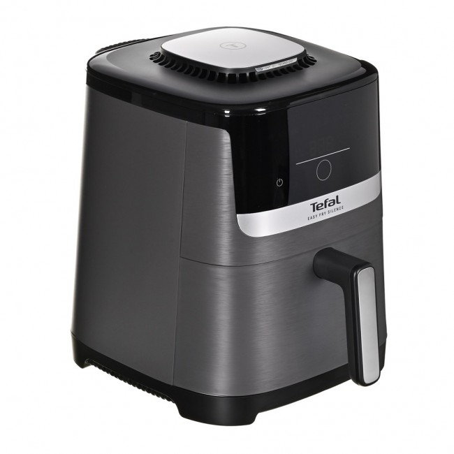 Tefal Easy Fry Silence EY551HE0 fryer Single 5 L Stand-alone Hot air fryer Black, Grey, Stainless steel Tefal Easy Fry Silence EY551HE0 fryer Single 5 L Stand-alone Hot air fryer Black, Grey, Stainless steel