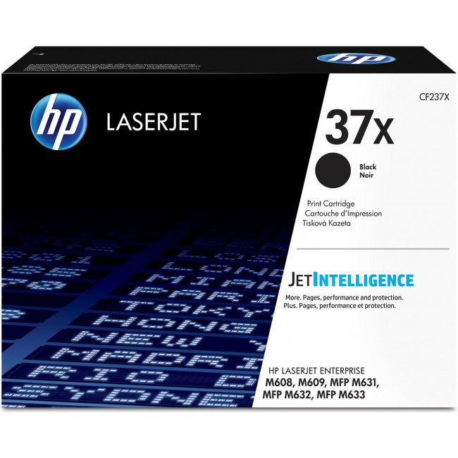HP 37X High Yield Black Original LaserJet Toner Cartridge HP 37X High Yield Black Original LaserJet Toner Cartridge