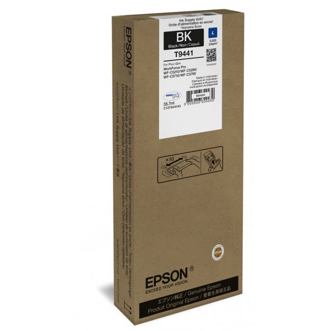 Epson WF-C5xxx Series Ink Cartridge L Black Epson WF-C5xxx Series Ink Cartridge L Black