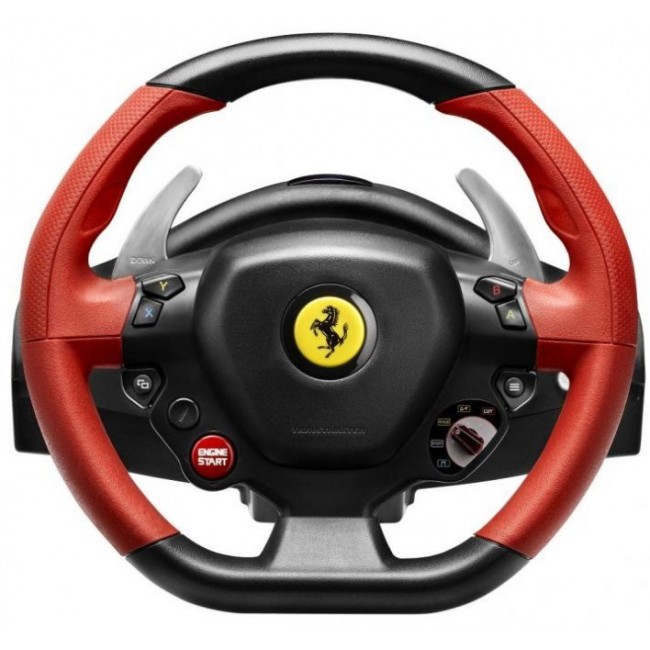 Thrustmaster | Steering Wheel Ferrari 458 Spider Racing Wheel | Black/Red Thrustmaster | Steering Wheel Ferrari 458 Spider Racing Wheel | Black/Red