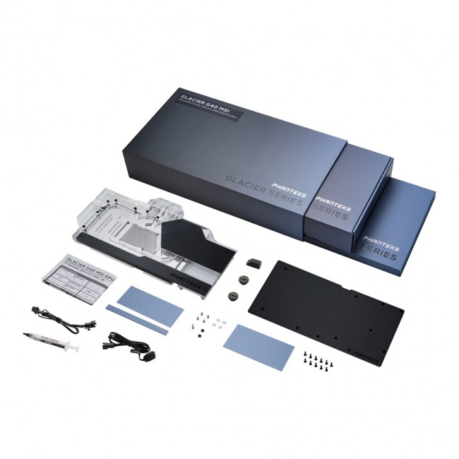 Phanteks Glacier G40 Water block + Backplate Phanteks Glacier G40 Water block + Backplate