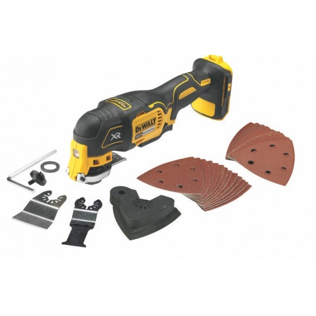 DeWALT DCS355N oscillating multi-tool Black, Yellow 20000 OPM DeWALT DCS355N oscillating multi-tool Black, Yellow 20000 OPM