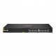 HPE Aruba Networking CX 6100 24G Class4 PoE 4SFP+ 370W Managed L3 Gigabit Ethernet (10/100/1000) Power over Ethernet (PoE) 1U Black