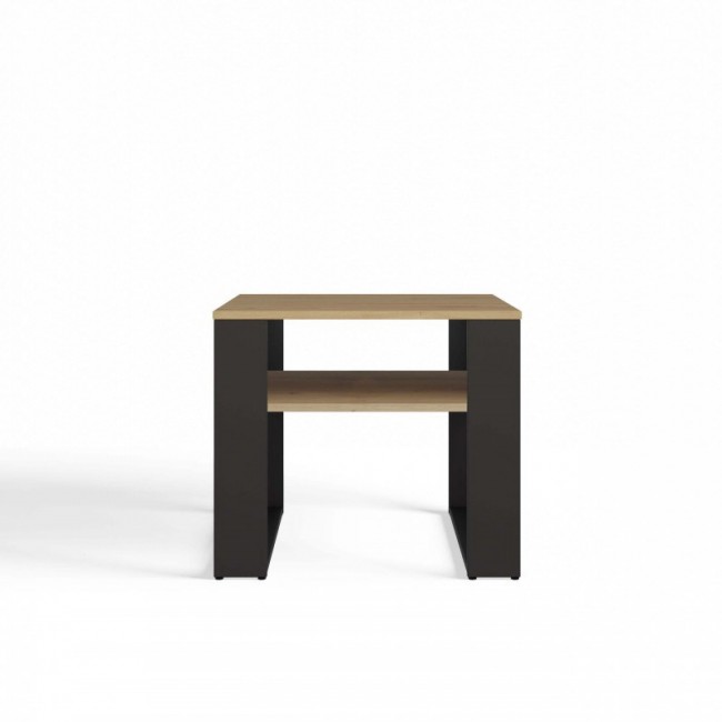 MODERN 2P MINI SLIM coffee table, artisan/black
