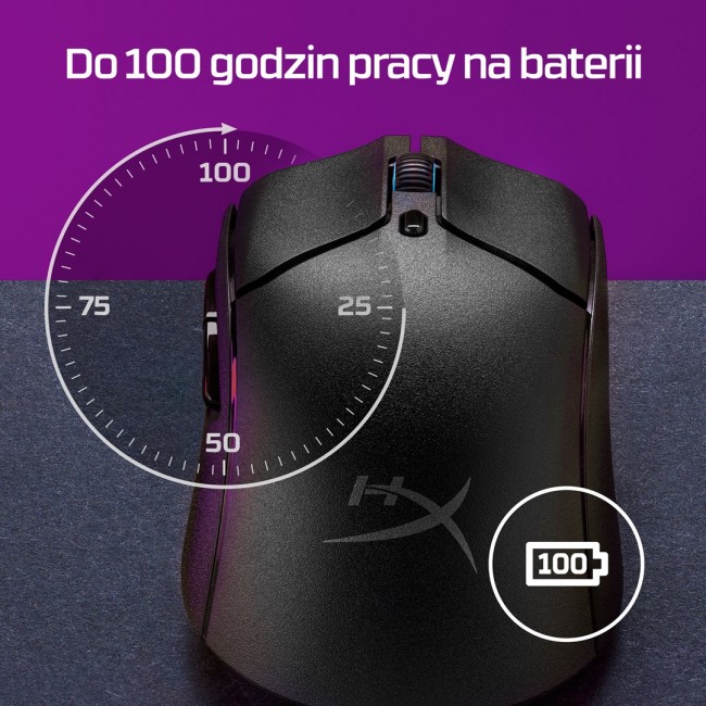 HyperX Pulsefire Haste 2 - Wireless Gaming Mouse (Black)