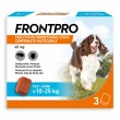 FRONTPRO Flea and tick tablets for dog ( 10-25 kg) - 3x 68mg