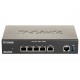 D-Link DSR-250V2 wireless router Gigabit Ethernet Black