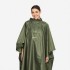 VIKING Vesper Adult Rain Poncho Green Backpack (Plain)