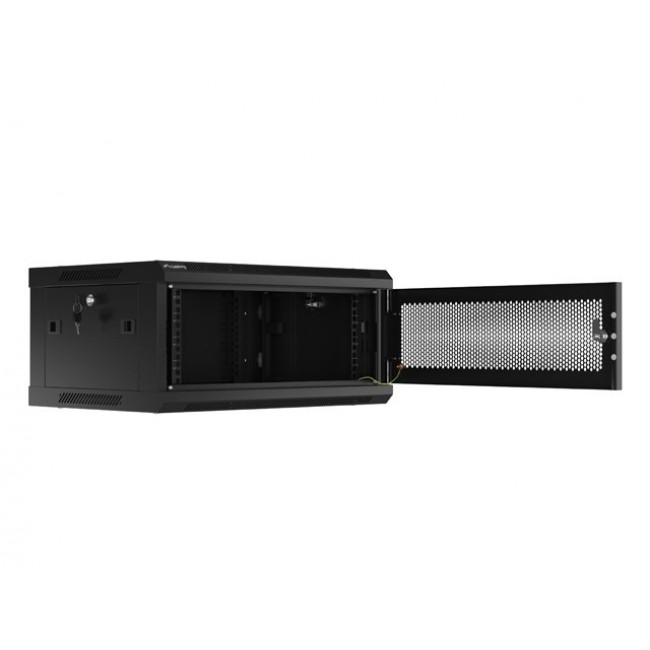 Lanberg WF01-6404-23B rack cabinet 4U Wall mounted rack Black